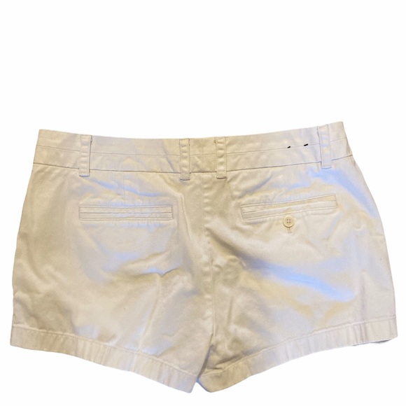J CREW sz8 classic CHINO SHORTS in white - Picture 2 of 7